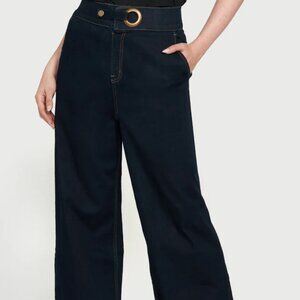 BetaBrand Sandra Grommet Jean Wide Leg  XXL